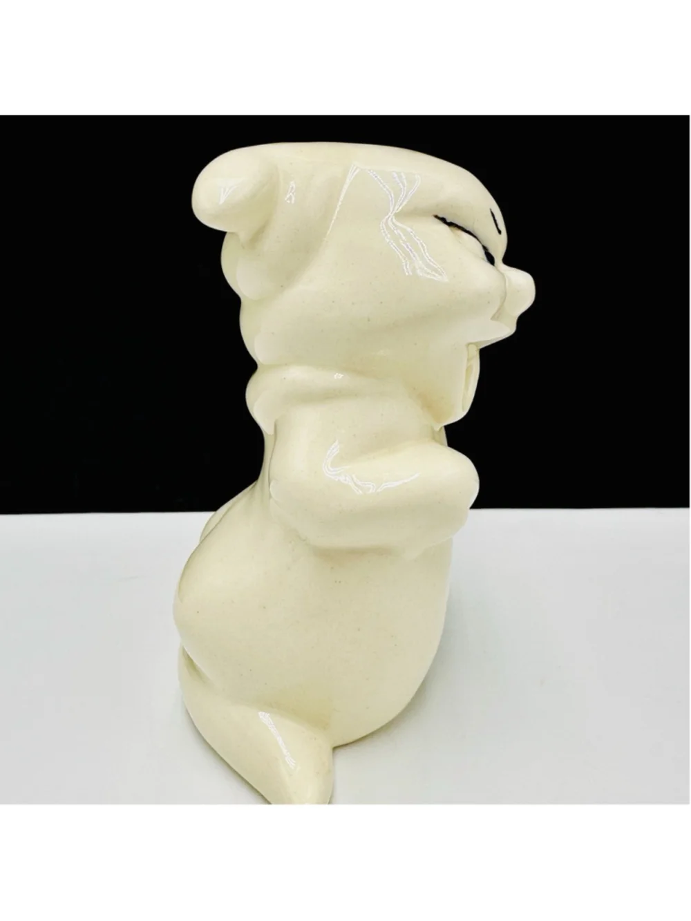 Vintage Halloween Ghost Byron Mold Irredescent White 1970's 4.5
